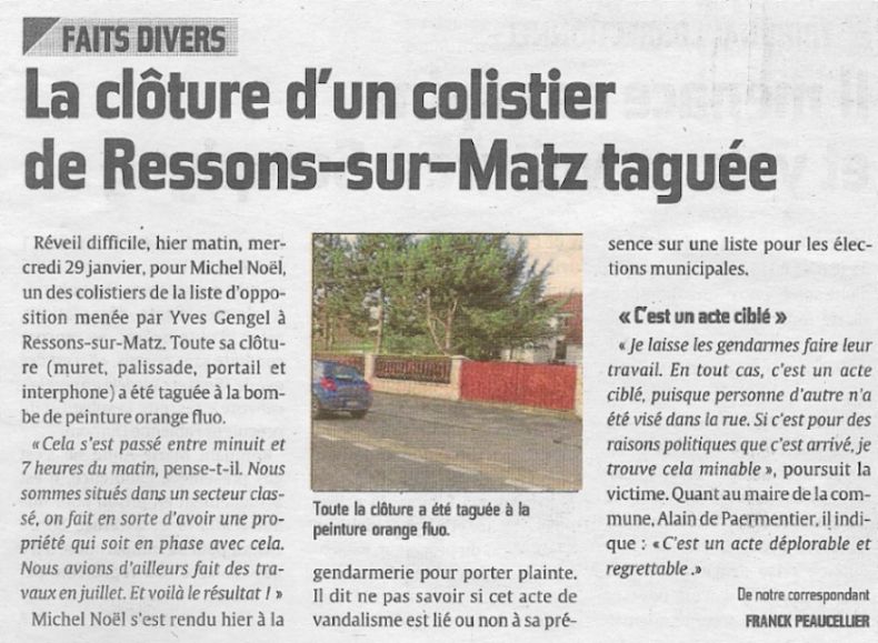 Tague à Ressons sur Matz